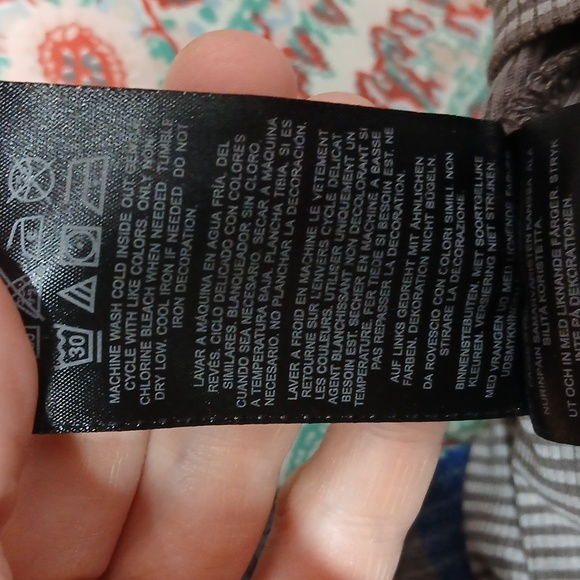 Guess Striped Sequin Tank Top, Size M - Picture 10 of 11